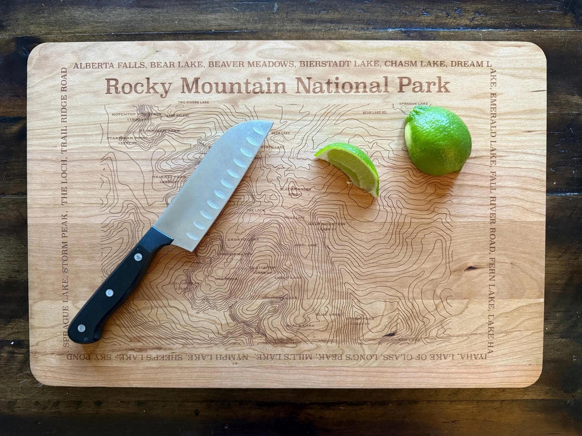 Rocky Mountain Charcuterie Cutting Board