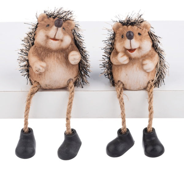 Asst Hedgehog Shelf sitter