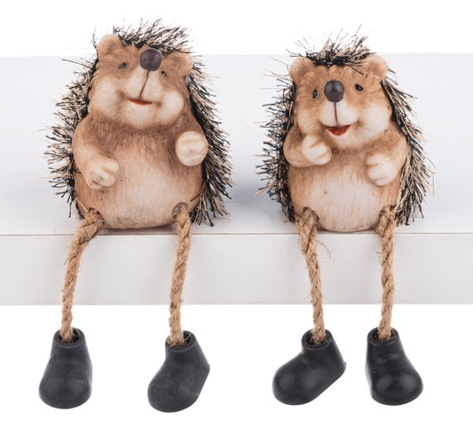 Asst Hedgehog Shelf sitter