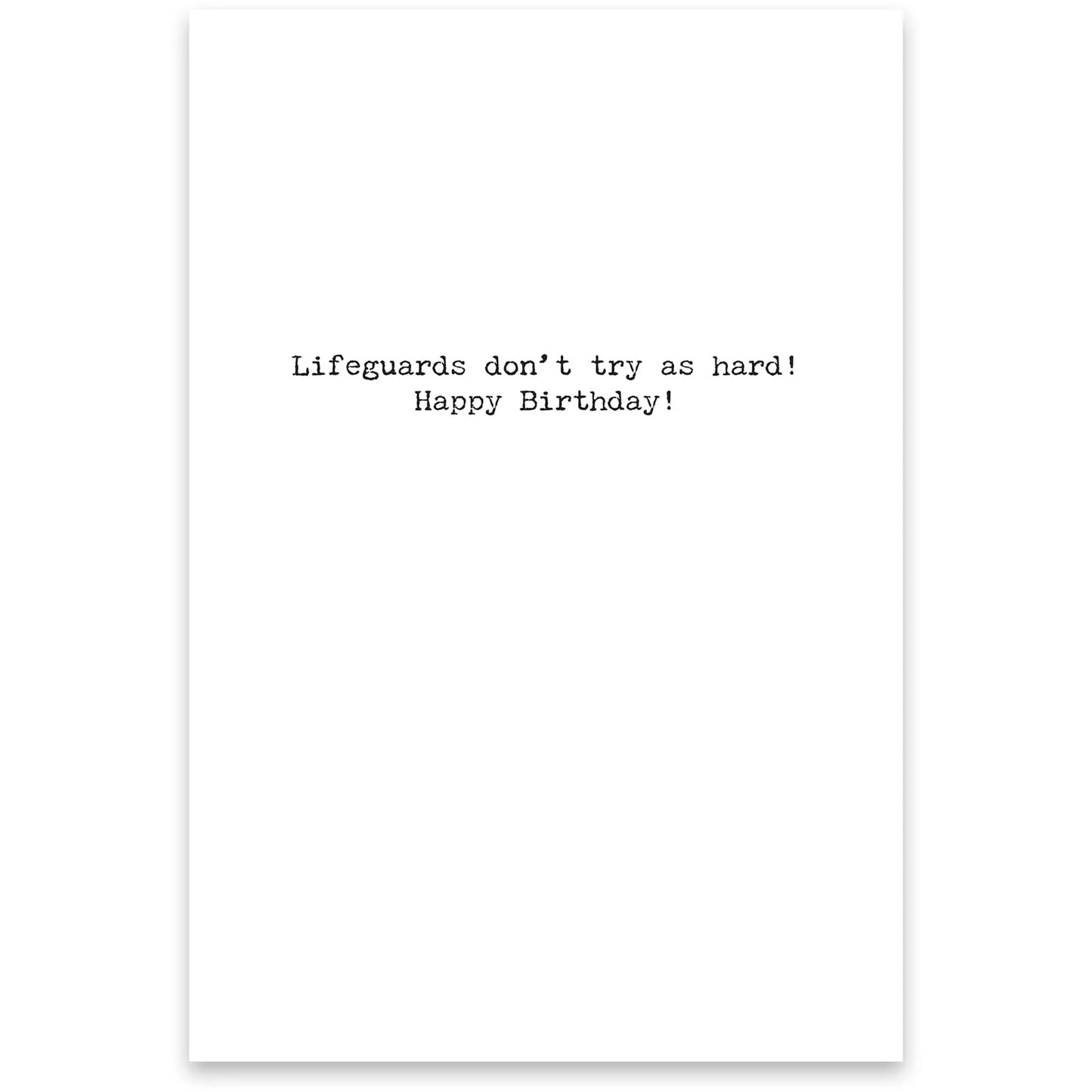 Greeting Card-Dangerous