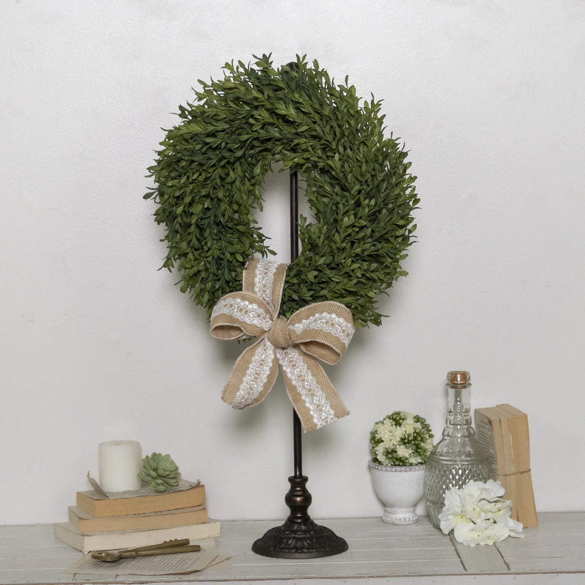 Metal Wreath Holder 28in