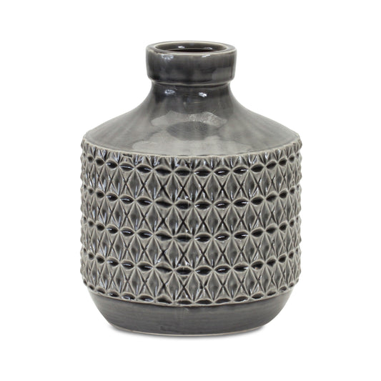 Vase 9in Terra Cotta