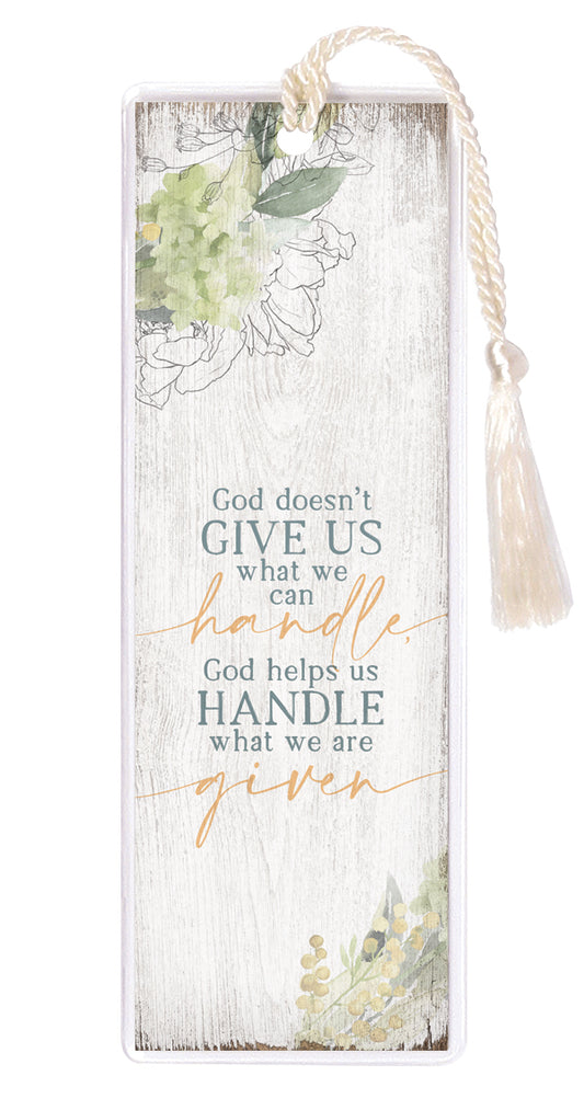 Bookmark-God Doesn't Give Us