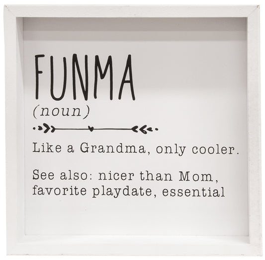 Funma Definition Sign
