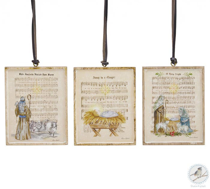 Orn Mango Wood Hymns