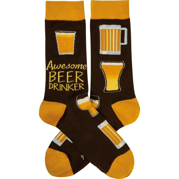 Socks - Awesome Beer Drinker