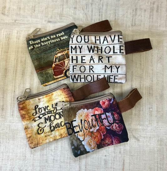 Inspirational Coin Purse