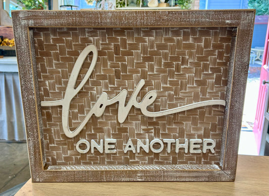 Love One Another 20x16