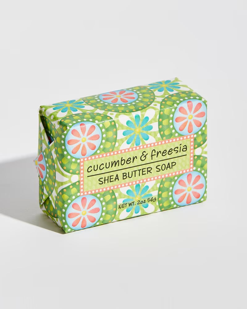 2oz Wrap Soap-Cucumber Freesia