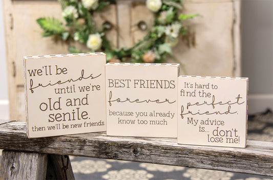 Friends Buffalo Check Box-Small