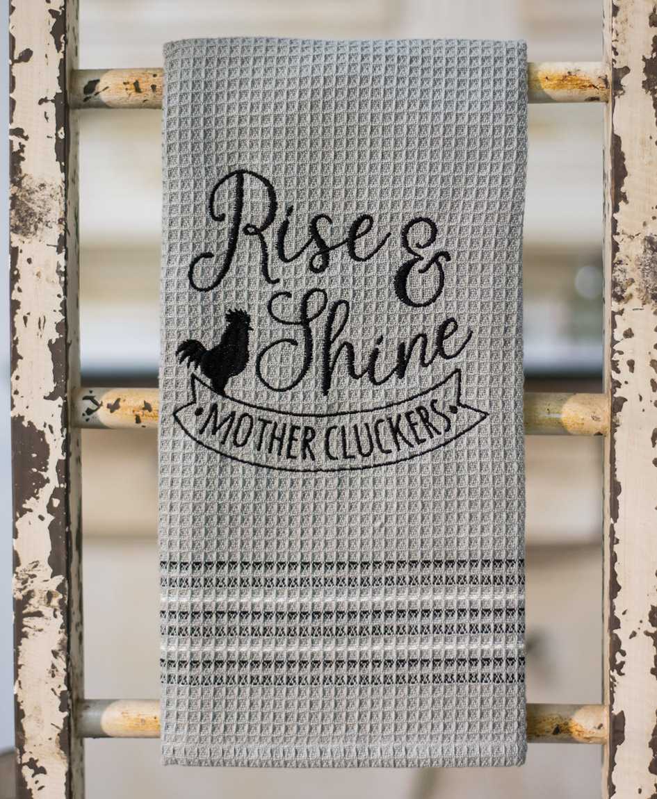 Mothercluckers Dish Towel