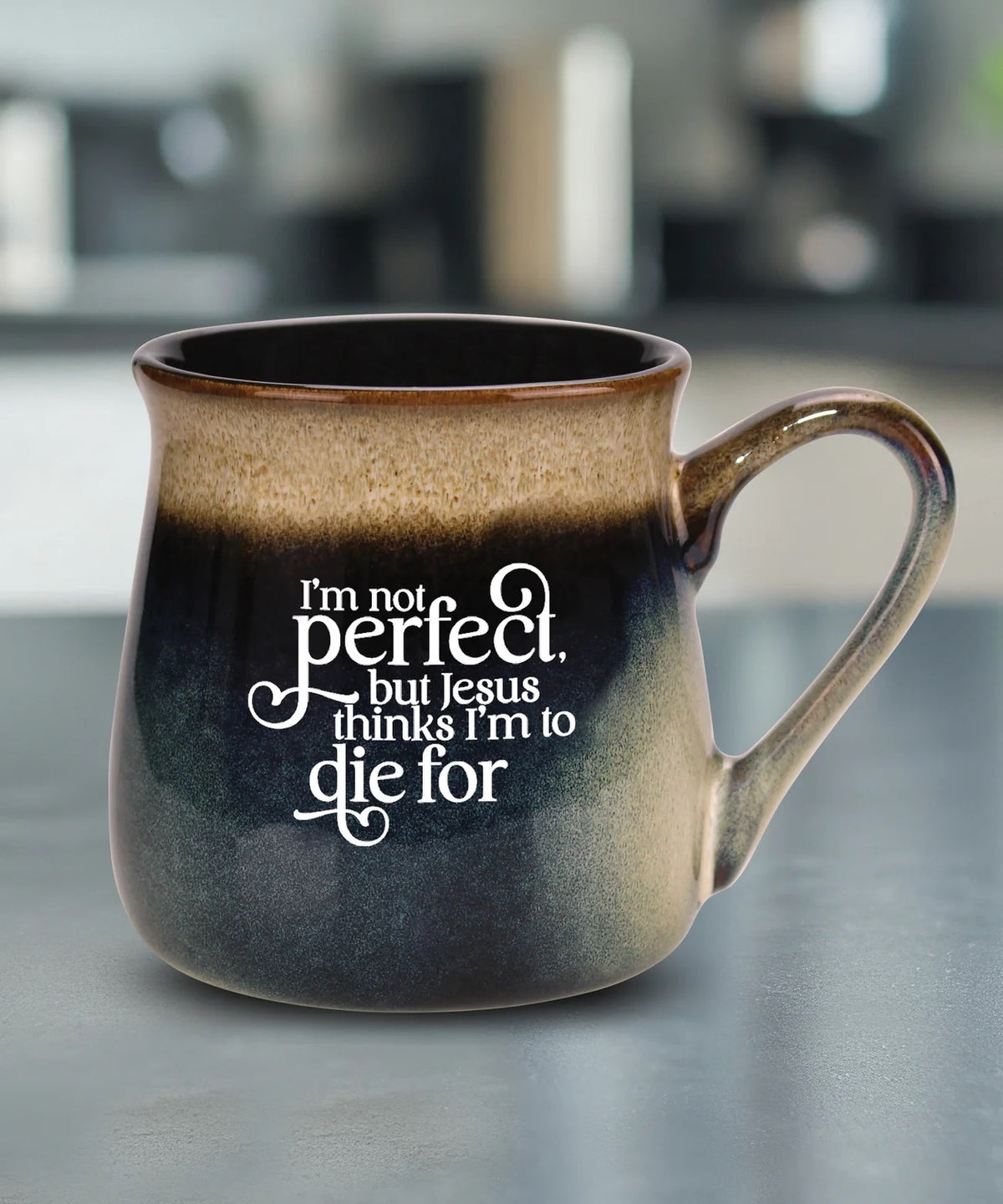 I'm Not Perfect Reactive Glazed Mug